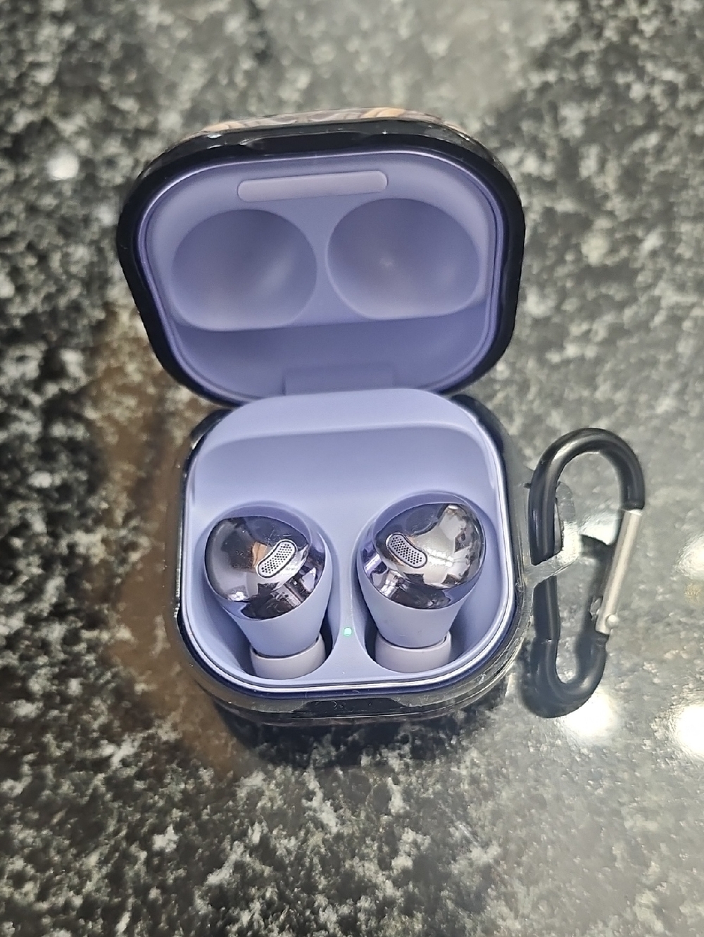Lavender Samsung Buds Pro True Wireless Earbuds with Charging&Protective  Case